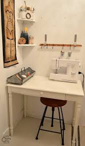 Use the space under your desk to store rulers. Craft Room Designs Rustic Crafts Chic Decor