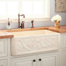 cream kitchen sink signature hardware