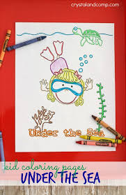 Oceans are home to so many organisms, including. Kid Color Pages Under The Sea