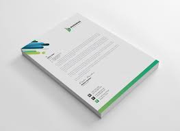 Letterhead was created by artisanhr for companies looking for simple letterheads to use for their correspondence. Best Corporate Letterhead Design Template 002165 Template Catalog