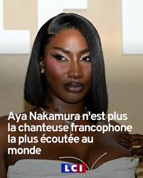 Aya Nakamura n'est plus la chanteuse francophone la plus écoutée au monde  ➡️ https://l.tf1info.fr/sGO