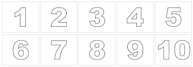 Use them as a learning manipulative by laminating the tiles to use during small group lessons. Printable Numbers 1 10 In 2021 Printable Numbers Large Printable Numbers Templates Printable Free