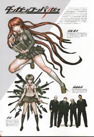 Delinquent X Nerd — Danganronpa Zero Pages from the 1&2 Artbook as...