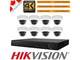 The nvr security camera systems, compared with traditional dvr counterparts, mark a big step forward in terms of reliability and flexibility. Hikvision Generic Super Hd 8 Channel 4k Nvr Security System With 8 X Ip H 265 5mp 2 5 X 1080p Poe Security Cameras 100ft Night Vision 2 Tb Hdd 8 Camera System Surveillance Security Systems Newegg Ca