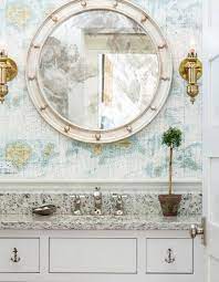 There are 289 beach themed mirror for sale on etsy, and they cost $64.73 on average. Decorative Bathroom Mirrors Coastal Nautical Style Shop The Look Coastal Decor Ideas Interior Design Diy Shopping