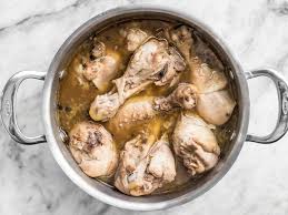 Boiled Chicken Adobo Adobo Chicken Boiled Chicken Recipes Chicken