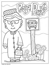 Rosa Parks Coloring Page In 2020 Black History Month Printables Black History Month Crafts Black History Activities