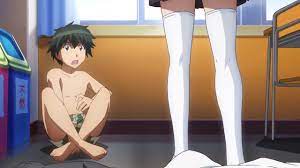 She has a crush on him, so makes him strip in class | Anime Recap - Bilibili