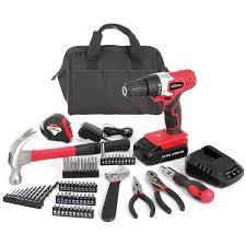 Hyper Tough 70 Piece 20 Volt Max Cordless Drill Project Kit Project Kits Drill Cordless Drill