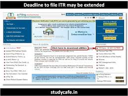 The deadline for income tax submission is 18 april 2017 so remember to get it done before it's too late. Deadline To File Itr May Be Extended