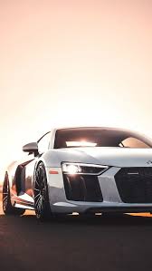1920x1080 hd wallpaper audi r8 e tron (cola brook ). Audi R8 Audi R8 White Car Supercar Sports America New Sunset Hd Mobile Wallpaper Peakpx