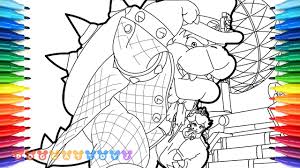 Super mario fan art as my new wallpaper with the release of super mario 3d world + bowser's fury on switch, it was time that i finished what i started before on this fight: How To Draw Mario Odyssey Bowser Princess Peach 37 Drawing Coloring Pages For Kids Youtube