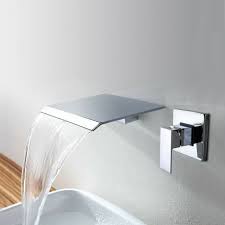 chrome brass waterfall bathroom shower