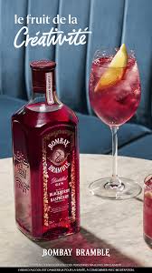 Bombay Bramble Un Gin Sublime Par Une Infusion De Mures Et De Framboises Sans Sucre Ajoute En 2020 Cocktail Sans Alcool Bramble Alcool