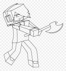 This minecraft coloring page features a picture of an enderman to color. Coloring Enderman Minecraft Bowl Book Super Drawing Dantdm Coloring Pages Hd Png Download Vhv