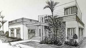 55 best modern house plan / ideas for 2021. Modern House By Doms Art Perspective Drawing Architecture Architecture Drawing Plan 2 Point Perspective Drawing