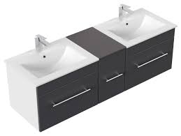 Der waschtisch selbst ist eine frei hängende, leichte konstruktion. Badmobel Mit Doppelwaschtisch Fur Mehr Stauraum Im Bad Badmobel Aus Eigener Produktion Ohne Versandkosten