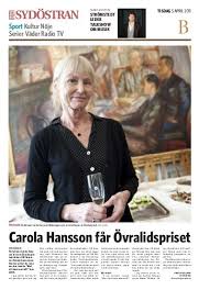 Discover influencers like alexander zetterman. Carola Hansson F R Vralidspriset Blt Sydostran