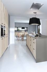 Cuisine Equipee Semi Ouverte Scandinave Modele Egerie Meuble Cuisine Bois Meuble Cuisine Cuisine Bois Clair