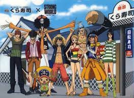 Strong World Street One Piece Anime One Piece Luffy One Piece Manga