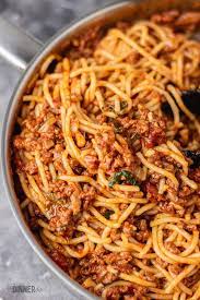 Quick Spaghetti Bolognese The Dinner Bite