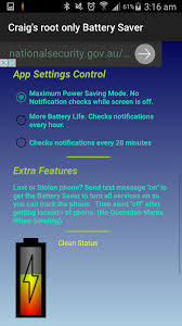 Toutes les applications ne sont pas disponibles pour tous les téléphones. Craig S Battery Saver Root 9 8 Download Android Apk Aptoide