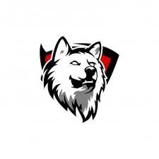 Esports Gaming Logo Wolf Team Lukisan Galaksi Serigala Gambar Serigala