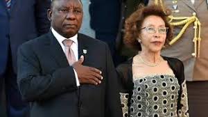 President cyril ramaphosa's appeal on monday came after a group of mainly white farmers stormed a courthouse on wednesday during the hearing of two black suspects. Cyril Ramaphosa S Wife And Ex Wives Youtube