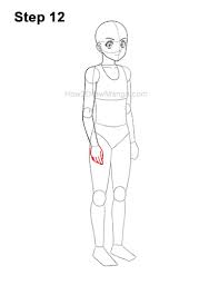 Maybe you would like to learn more about one of these? How To Draw A Manga Girl Body 3 4 View Step By Step Pictures How 2 Draw Manga