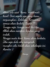Kata azlina ls motivasi pejuang. Kata Kata Sabar Semua Akan Indah Pada Waktunya Mikeherberts