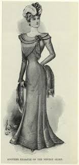 Mode illustree sewing pattern july 16,1899 mourning dresses ,visiting dress. 320 Periods 1899 Ideas 1890s Fashion Period Outfit Alfons Maria Mucha