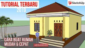 Rumah type 45 merupakan salah satu model rumah minimalis sederhana yang memiliki luas 45 meter persegi, sehingga cocok dihuni keluarga kecil yang memiliki satu atau dua orang anak. Tutorial Terbaru Membuat Rumah Sederhana Model Lama Di Sketchup 2019 Youtube