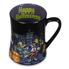 Ouija board spirit board halloween coffee mug. Disney Coffee Cup Mickey Mouse And Friends Halloween Mug