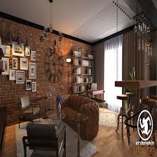 Taş duvar görünümlü duvar kağıtları var. Ev Ici Duvar Taslari Modellerine Turkiye Den 17 Ornek Homify