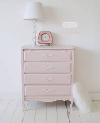 Dusty Rose French Provincial 4 Drawer Dresser Pink Furniture Pink Dresser Painted Bedroom Furniture