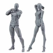 Drawing anatomy for beginners can feel overwhelming at first because there are so many muscles on the body. 13cm Action Figure Toys Artist Movable Male Female Joint Figure Pvc Body Figures Model Mannequin Bjd Art Sketch Draw Figurine 3d Mannequins Aliexpress