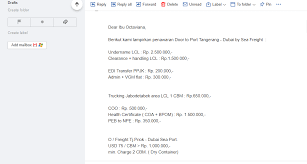 16 contoh surat penawaran jasa service konstruksi catering. Surat Penawaran Jasa Ekspedisi Jasa Ekspedisi Cargo Jakarta Nct