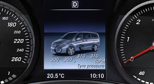 The Tyre Pressure Monitoring System Mercedes Benz V 250 D
