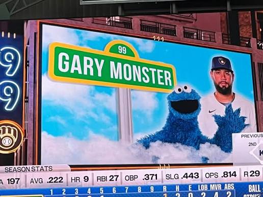 Another one for fun. Making animated stickies for @brewers ...