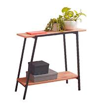 30 Inch High Console Table Hall Entryway Narrow Steel Frame Foyer Sofa Xl Foyer Accent Side Big 3 Tiered Storage Ebook In 2019 Console Table Table Home Decor