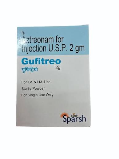 Aztreonam Injection 2 Gm, 2000 mg at ₹ 550/piece in Bengaluru | ID: 2855523420391