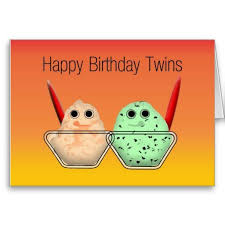 Birthday Card Birthday Wishes For Twins Images Happy Birthday Twins Card Birthday Wishes For Twins Birthday Cards For Twins Twins Birthday Quotes