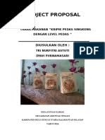Keripik atau panganan dengan aneka rasa. Contoh Proposal Keripik Singkong