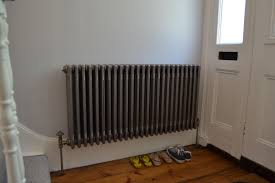Raw Metal Column Rad With Bentley Gothic Rad Valves Column Radiators Radiators Living Room Horizontal Radiators