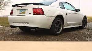 2001 Ford Mustang V6 Thrush Exhaust No Cats Youtube