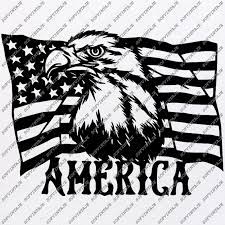Download America Eagle Svg File Country Usa Original Design Usa Flag Clip Art Flag Country Svg Files Clipart Svg For Cricut For Silhouette Svg Eps Pdf Dxf Png Eagle Svg Country Svg