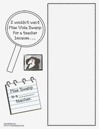 Miss Nelson Is Missing Packet Classroom Freebies Graphic Organizers Ela Writing