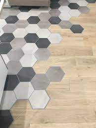 parquet carrelage hexagonal carrelage carrelage hexagonal parquet cuisine