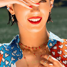 Girocollo Charms Conchiglie Corallo