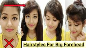 Sometimes it isn't easy deciding what would look best with our face 21. Quick Hairstyles For Big Broad Forehead Tips Tricks To Make Big Forehead Look Smaller Krrish Youtube
